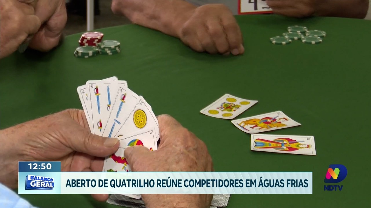 Aberto de Quatrilho reúne competidores em Águas Frias