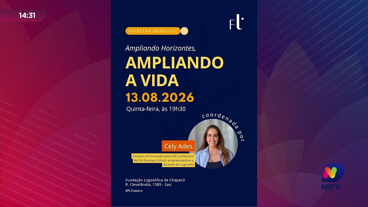 Dia da Logosofia: evento em Chapecó discute conhecimento e desenvolvimento pessoal