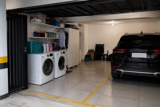Garagem virou lavanderia dentro de condomínio e caso foi parar na Justiça em BC