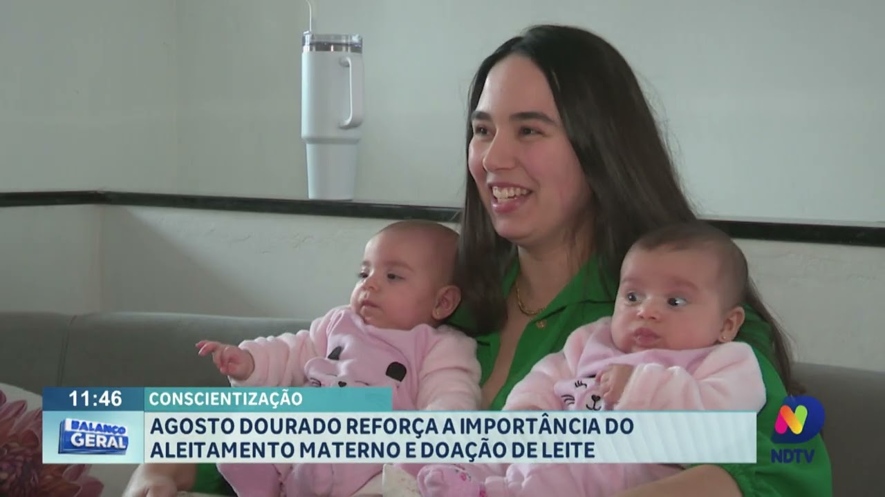 Conscientização: Agosto Dourado reforça a importância do aleitamento materno e doação de leite
