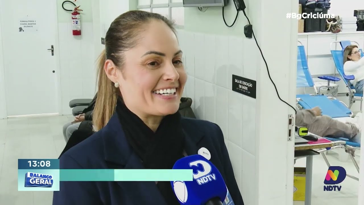 Cocal do Sul reúne 100 doadores em ação para salvar vidas