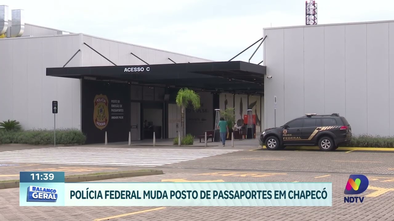 Posto de passaportes da PF passa a funcionar no Shopping Pulse