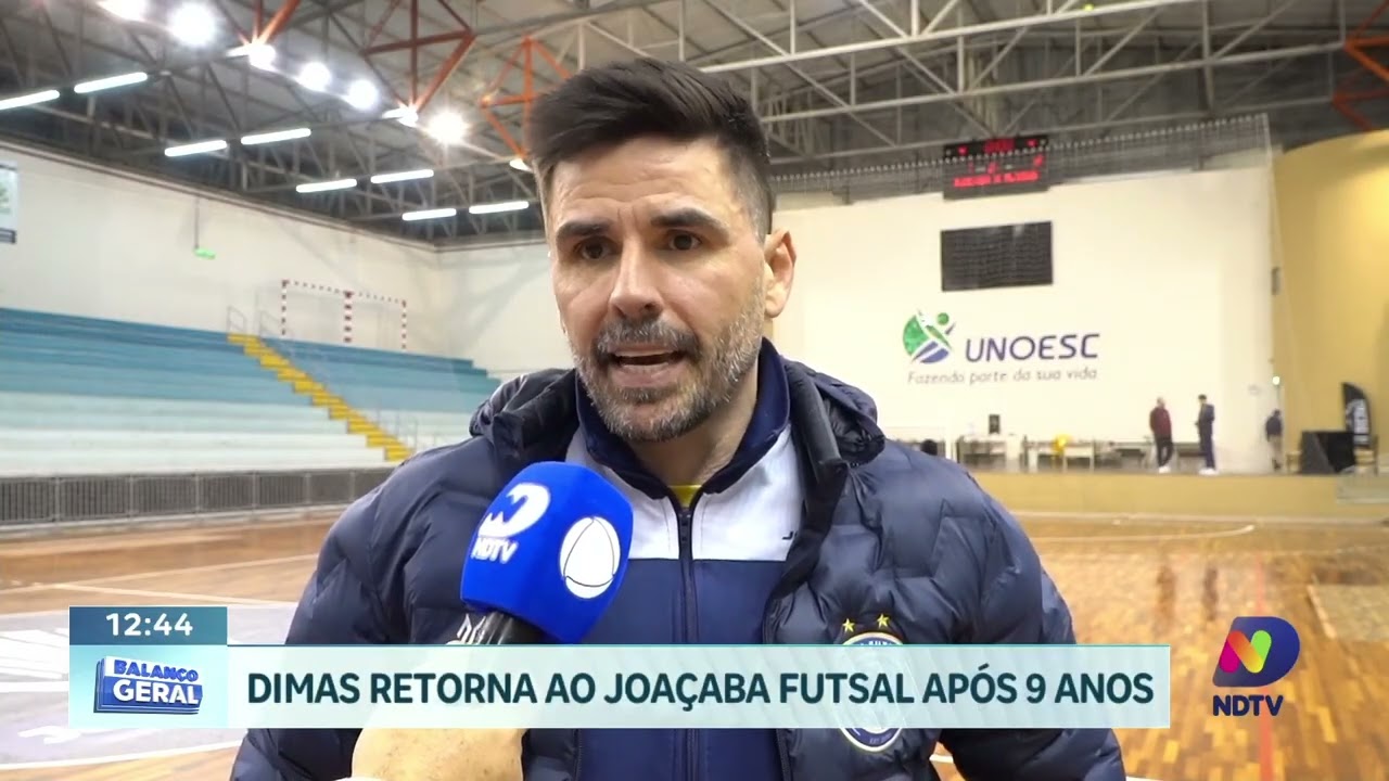 Joaçaba Futsal reforça elenco com retorno do ala-pivô Dimas