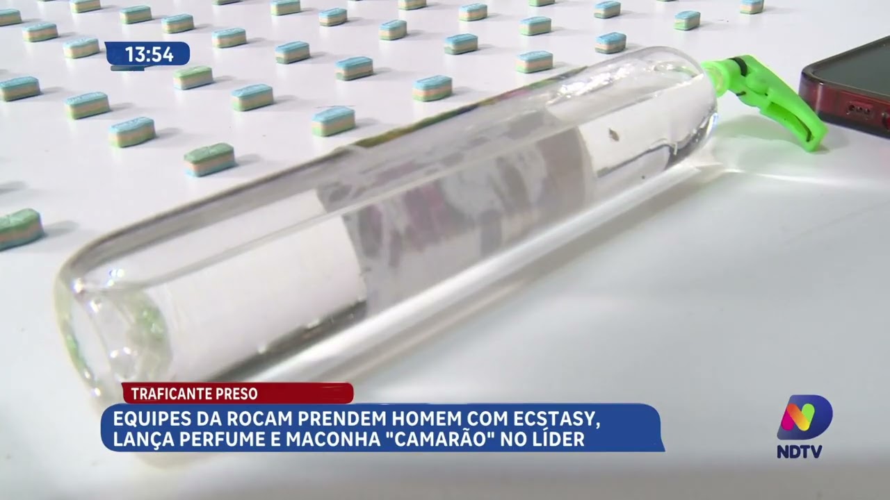 ROCAM prende suspeito de tráfico com ecstasy e maconha em Chapecó