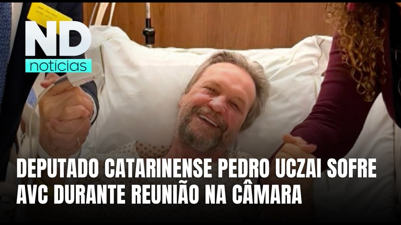 Deputado Pedro Uczai sofre AVC durante reunião na Câmara em Brasília