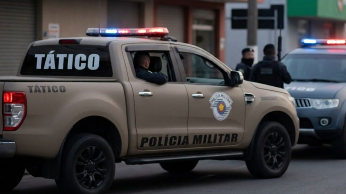 Homem aponta revólver para policiais do Tático e é morto em confronto em SC