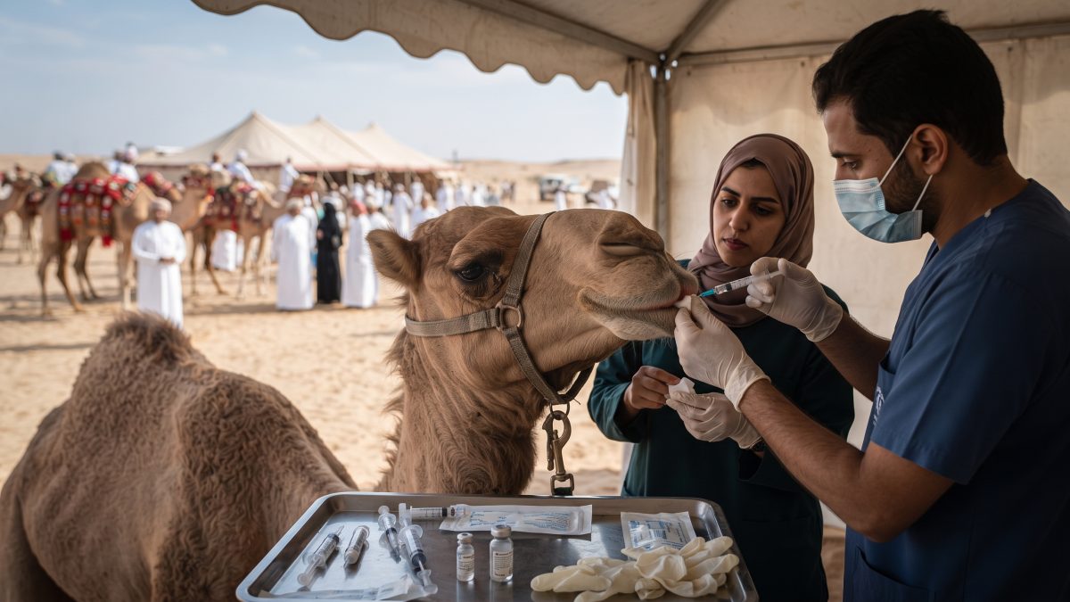 Criadores usaram botox e silicone em camelos no festival de beleza; a fraude é revelada quando os médicos veterinários chegam e identificam o golpe na disputa de US$ 66 milhões de dólares