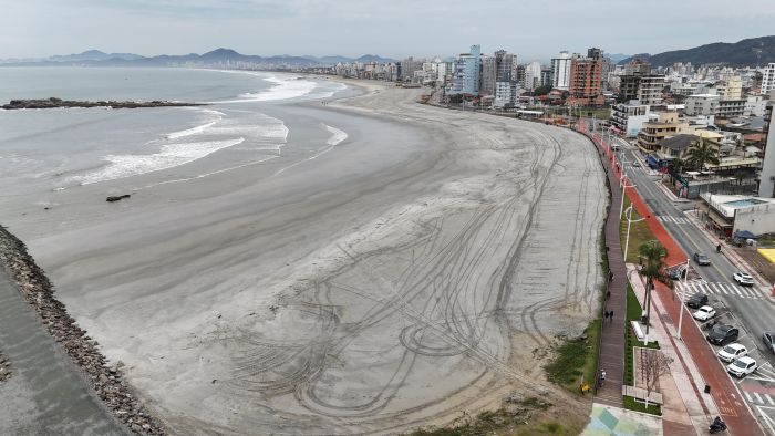 Praia do Gravatá é liberada pra uso depois do fim do alargamento
