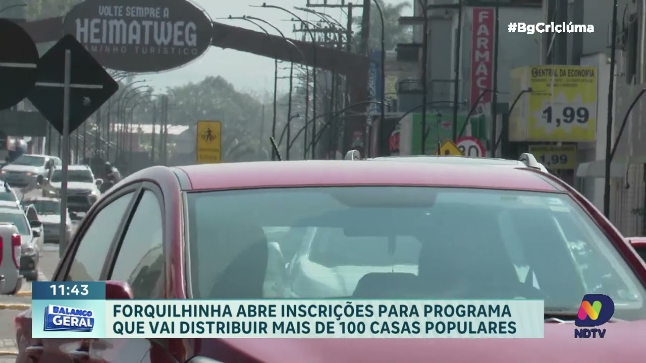 Forquilhinha abre inscrições para programa habitacional