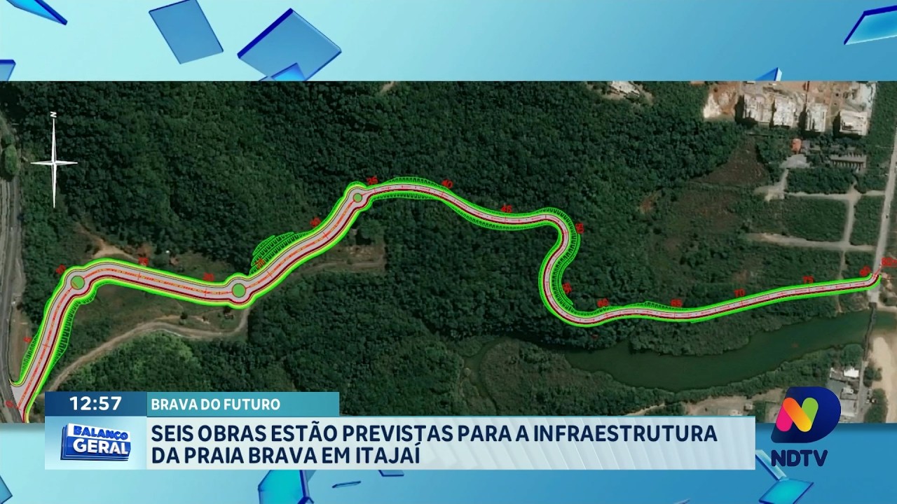 Praia Brava de Itajaí terá seis obras para melhorar infraestrutura