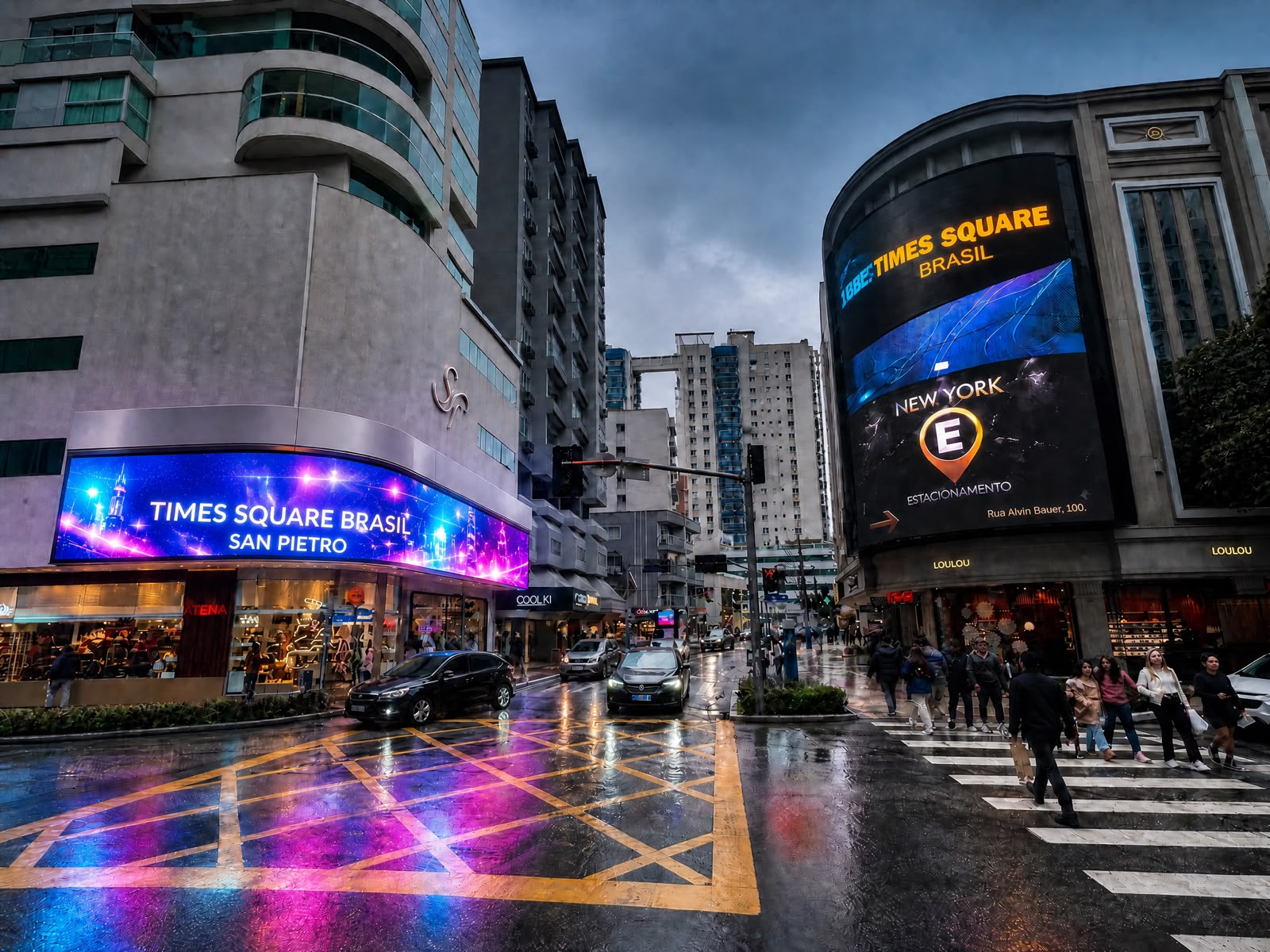 Times Square Brasil prepara expansão em Balneário Camboriú com novo mega telão de LED