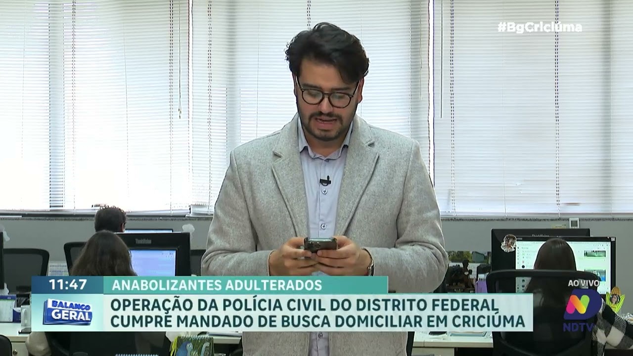 Operação apreende anabolizantes adulterados em Criciúma