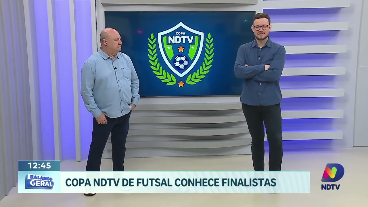 Finalistas da Copa NDTV de Futsal são definidos em Chapecó