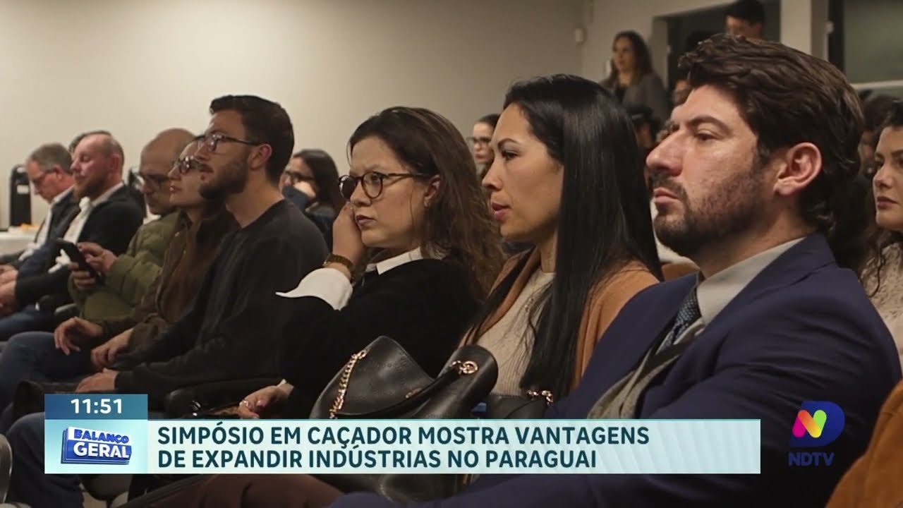 Simpósio em Caçador debate expansão de indústrias para o Paraguai
