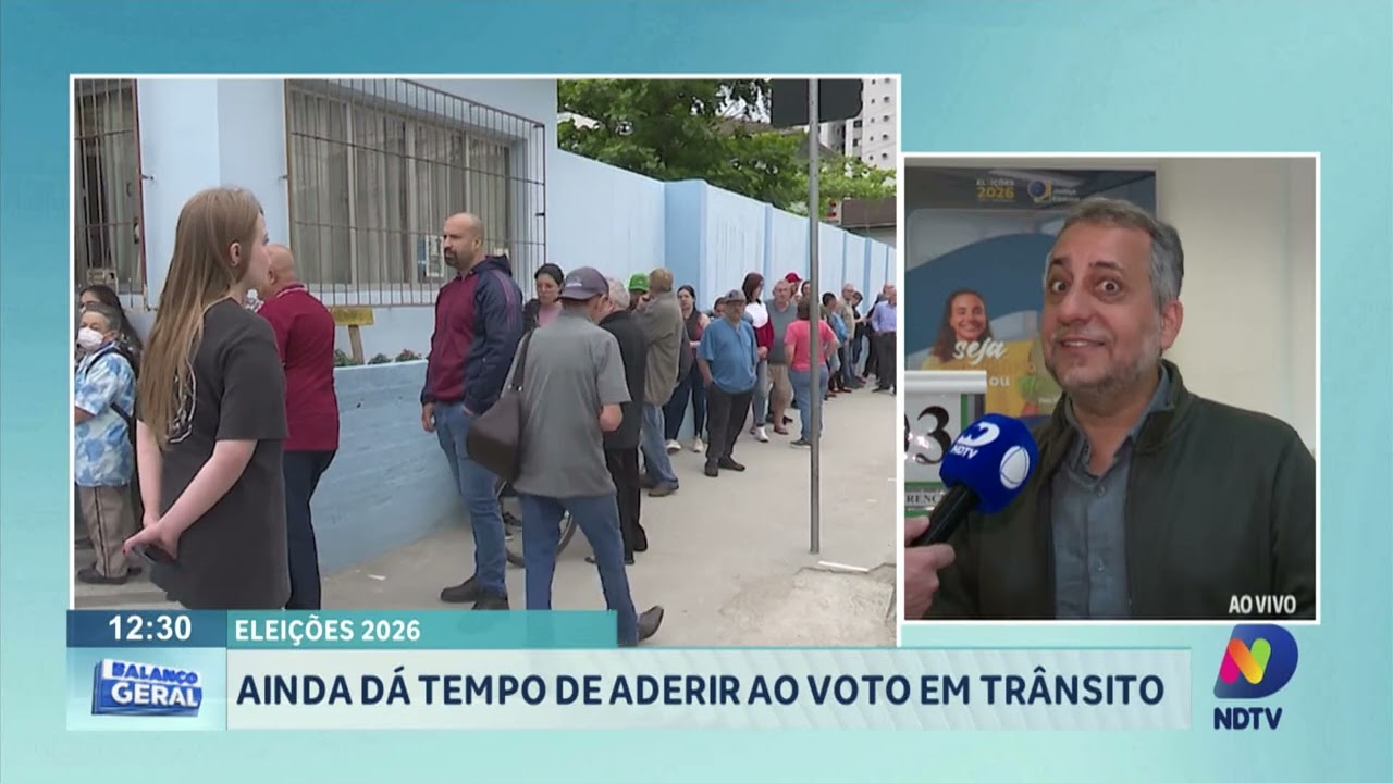 Eleições 2026: ainda dá tempo de aderir ao voto em trânsito