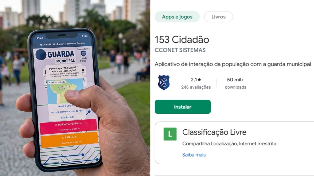 Envio de fotos, vídeos e localização de ocorrências: veja como funciona o 153 Cidadão em Chapecó