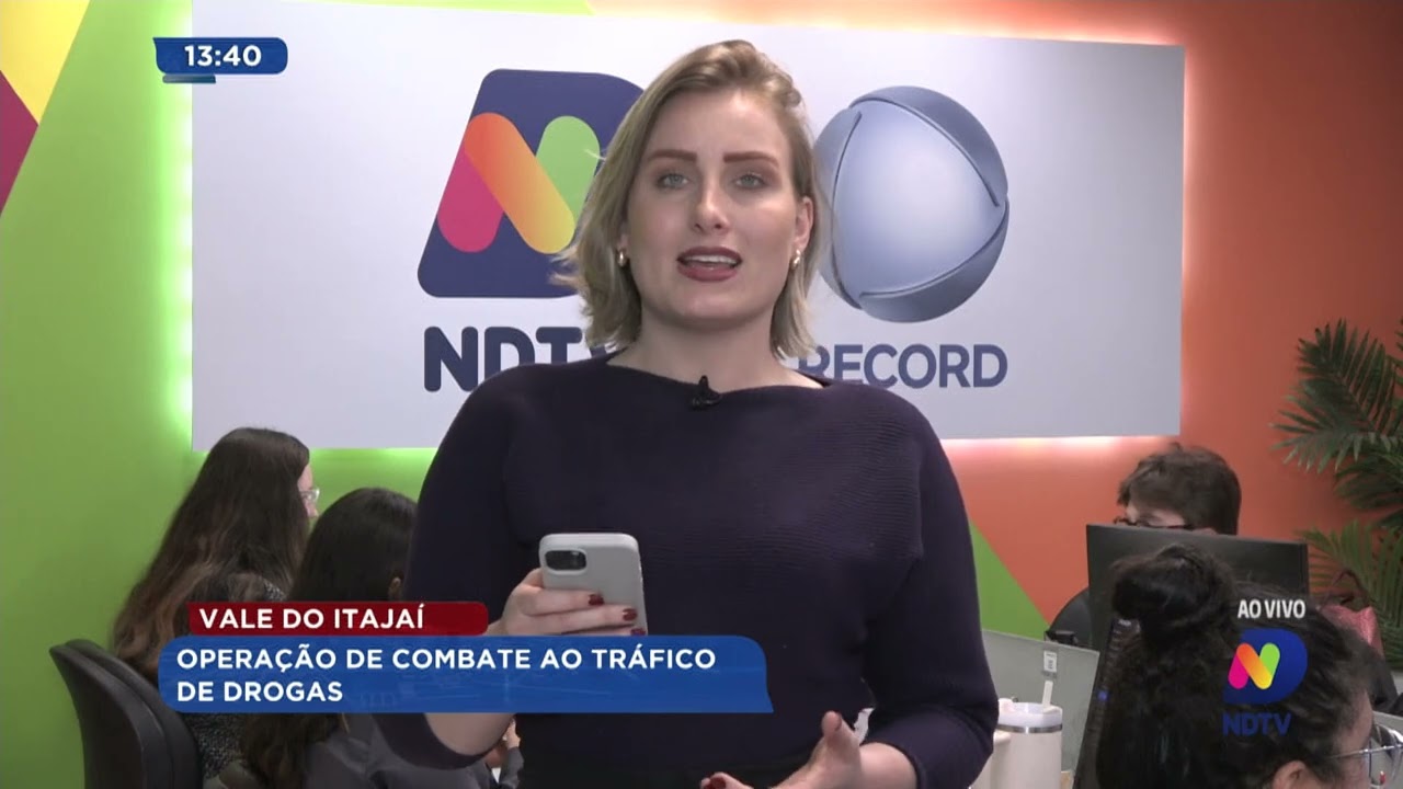 Vale do Itajaí: operação de combate ao tráfico de drogas
