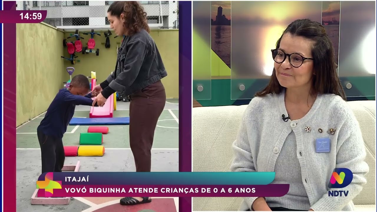 Vovó Biquinha dedica mais de 40 anos à educação inclusiva em Itajaí