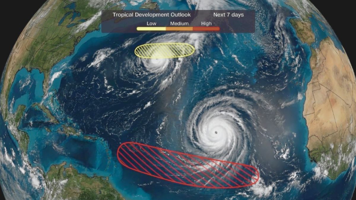 Depressão tropical ganha 'nome' e se forma em breve no Atlântico; saiba como a terceira grande tempestade de 2026 deve atuar