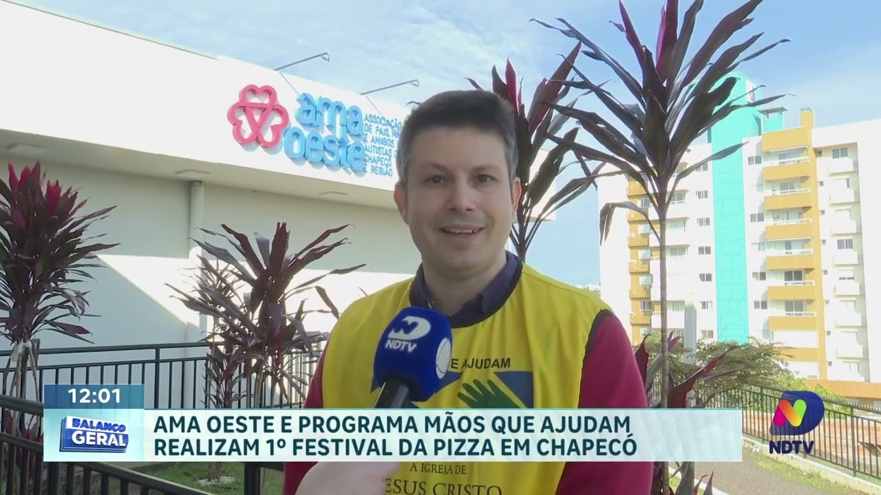 AMA Oeste realiza Festival da Pizza em Chapecó neste mês