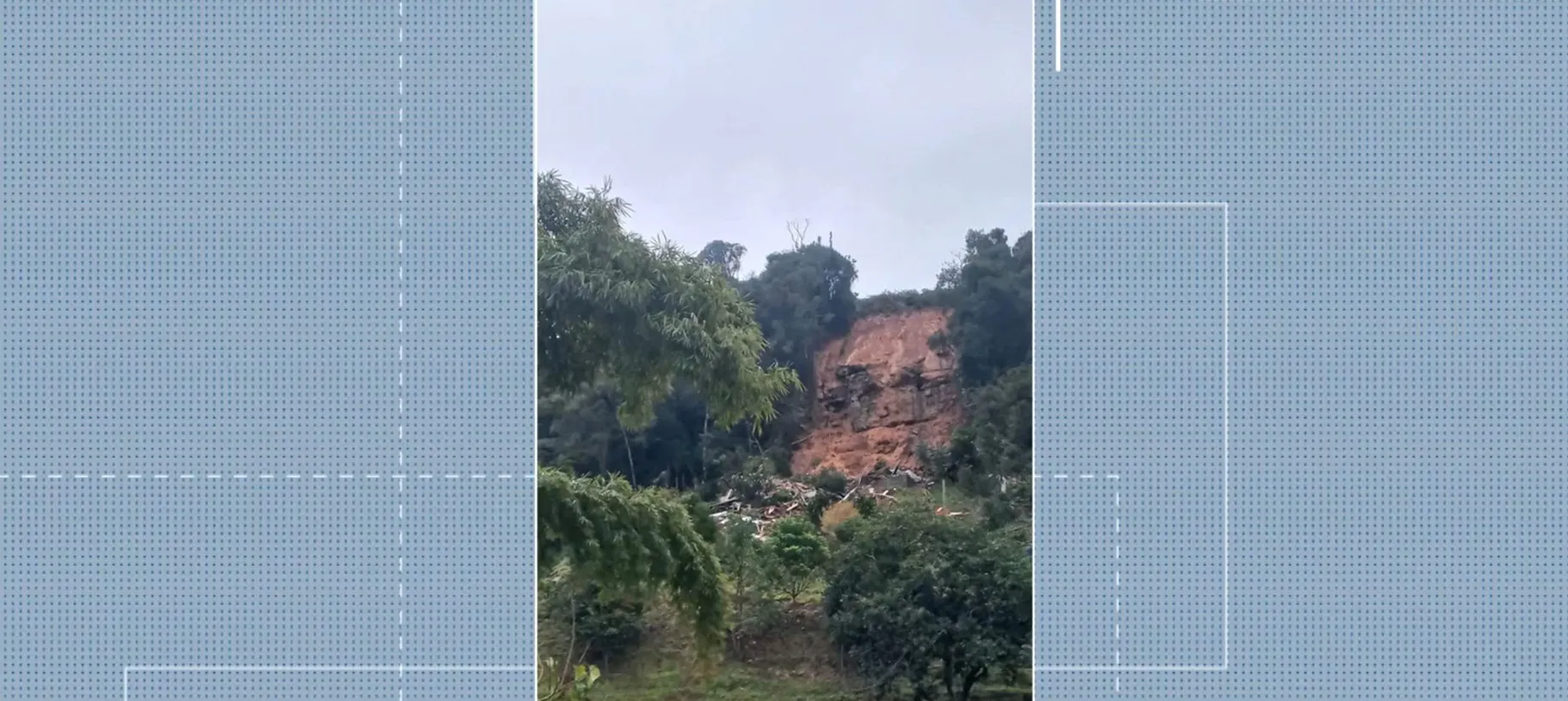 SC: Deslizamento de terra destrói casa; ventos podem chegar 100 km/h | G1