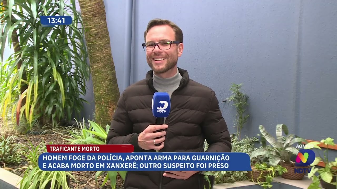 Xanxerê: suspeito de tráfico aponta arma e morre em confronto