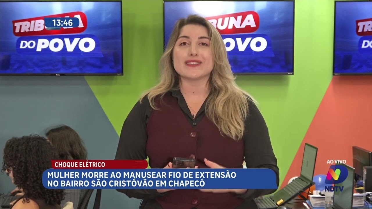 Mulher de 28 anos morre após choque elétrico em Chapecó