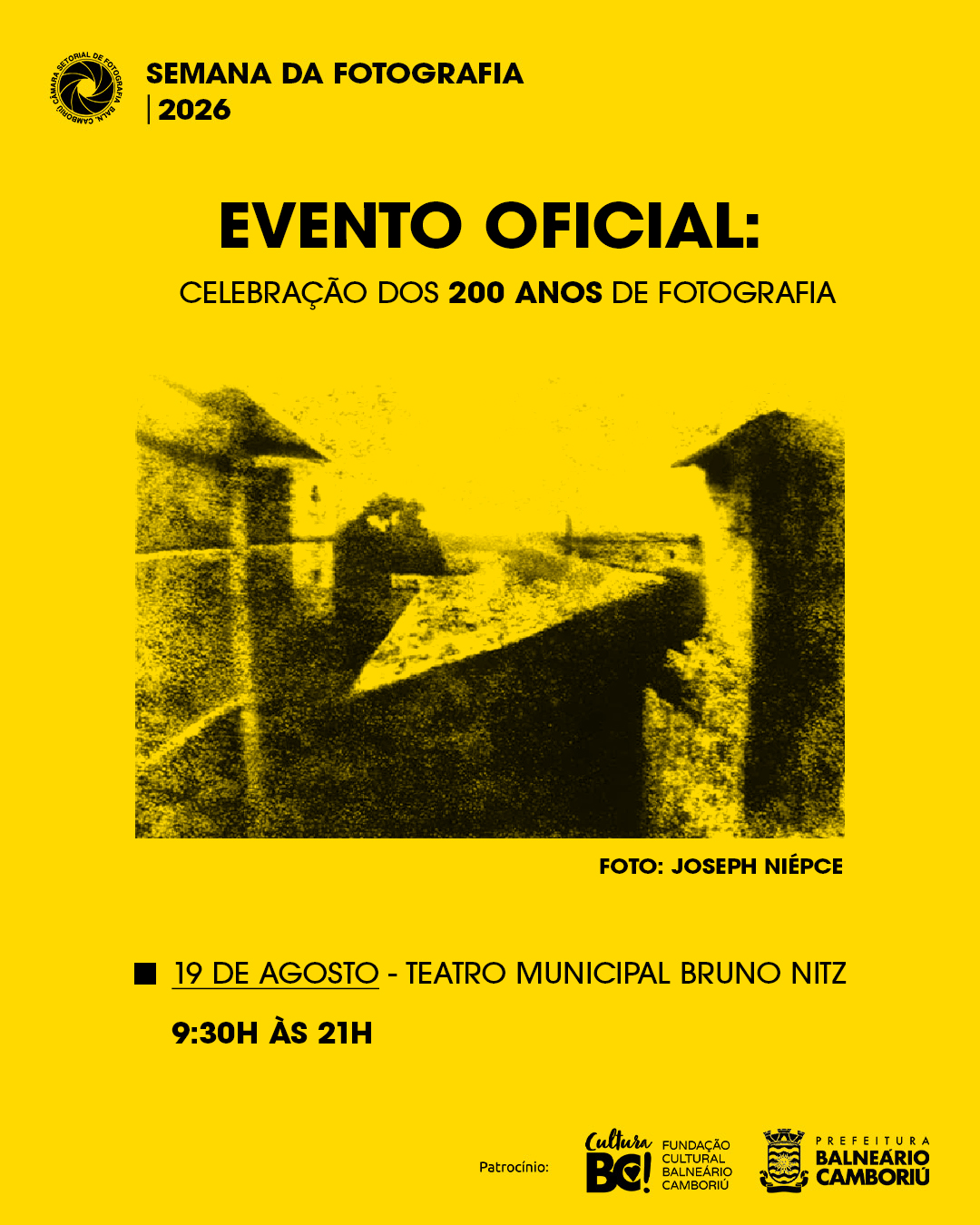 Programação da Semana da Fotografia de Balneário Camboriú começa neste domingo