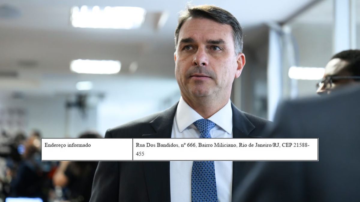 'Rua dos Bandidos, 666': filiação de Flávio Bolsonaro ao Missão usou dados falsos, aponta relatório