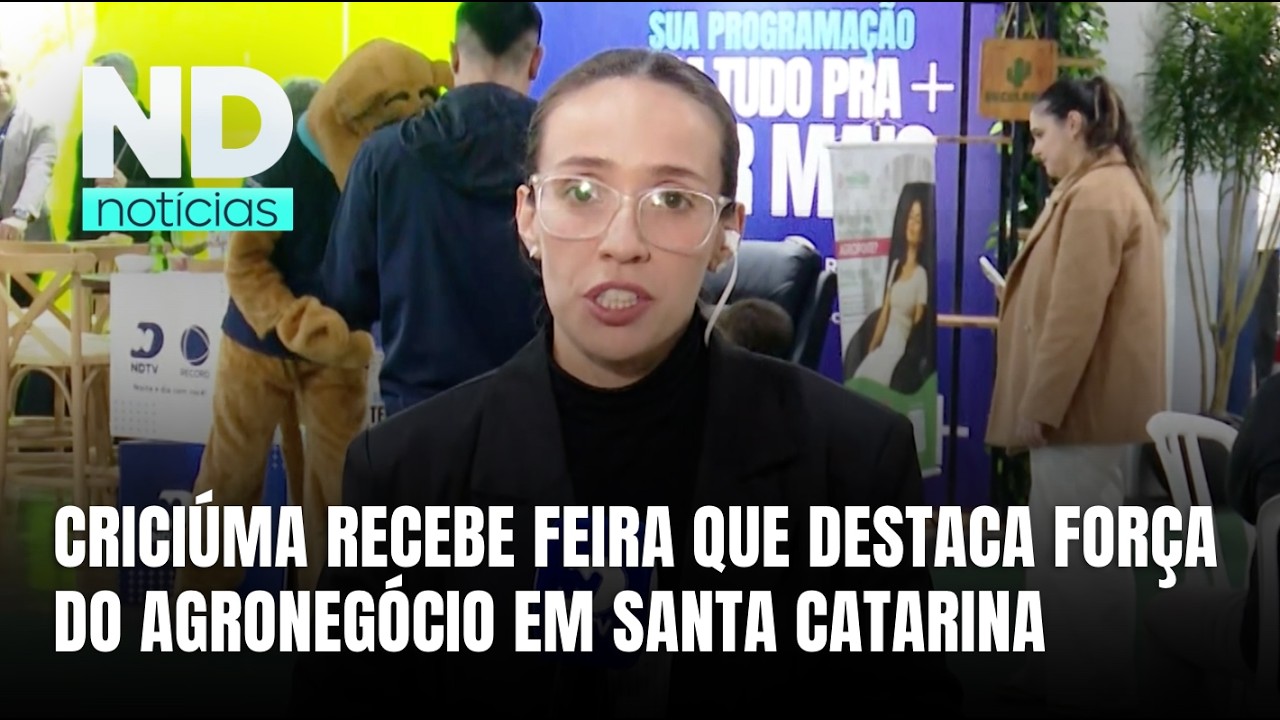 15ª Feira AgroPonte começa em Criciúma com foco no agronegócio de SC