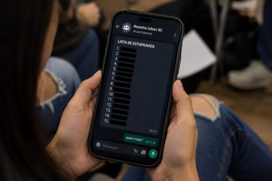 Denúncia de ‘lista de estupráveis’ entre alunos da Udesc em BC provoca apuração e chega ao MP