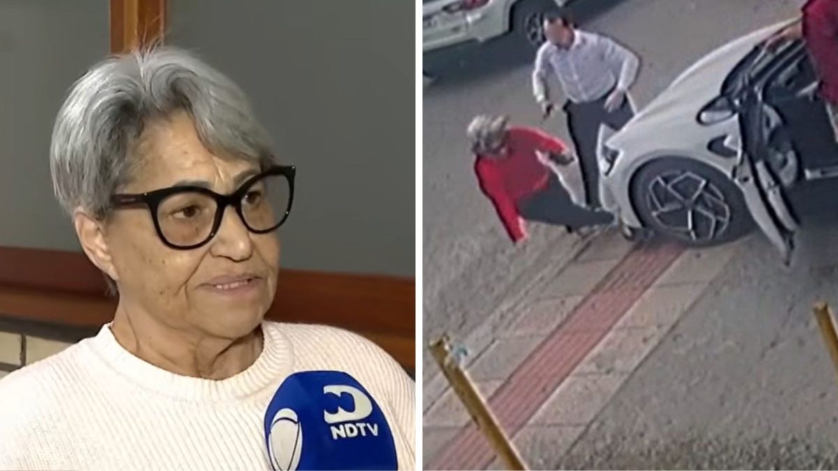 ‘Me deu um soco no peito’: Idosa que foi empurrada após reclamar de carro estacionado na calçada fala sobre o ocorrido em São José