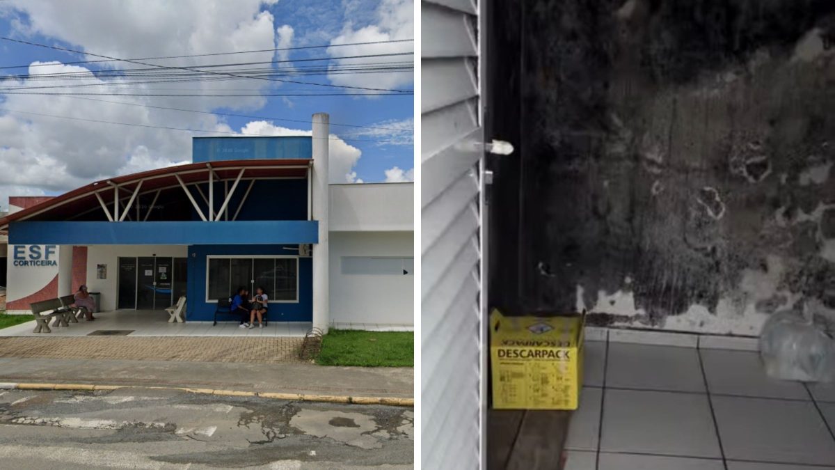 ‘Insalubridade’: denúncia expõe mofo e condições precárias em posto de saúde de SC