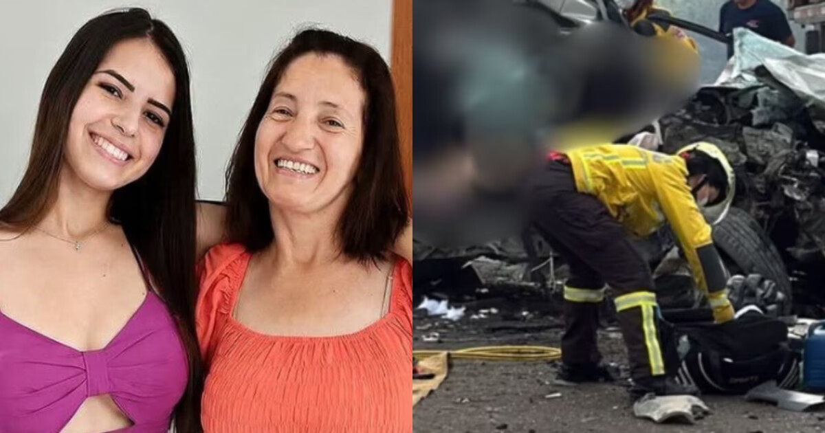 Vítimas de acidente fatal na BR-470 são identificadas como mãe e filha