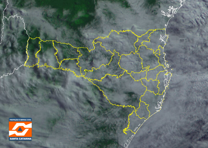 Monitoramento Meteorológico DC/SC 14/08 11:30 - Secretaria de Estado da Proteção e Defesa Civil de Santa Catarina