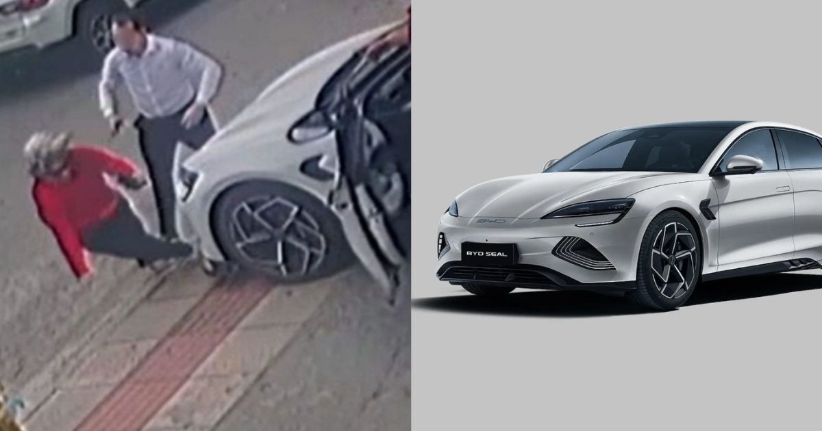 Carro que motivou empurrão contra idosa em SC é avaliado em quase R$ 300 mil e estava estacionado ilegalmente