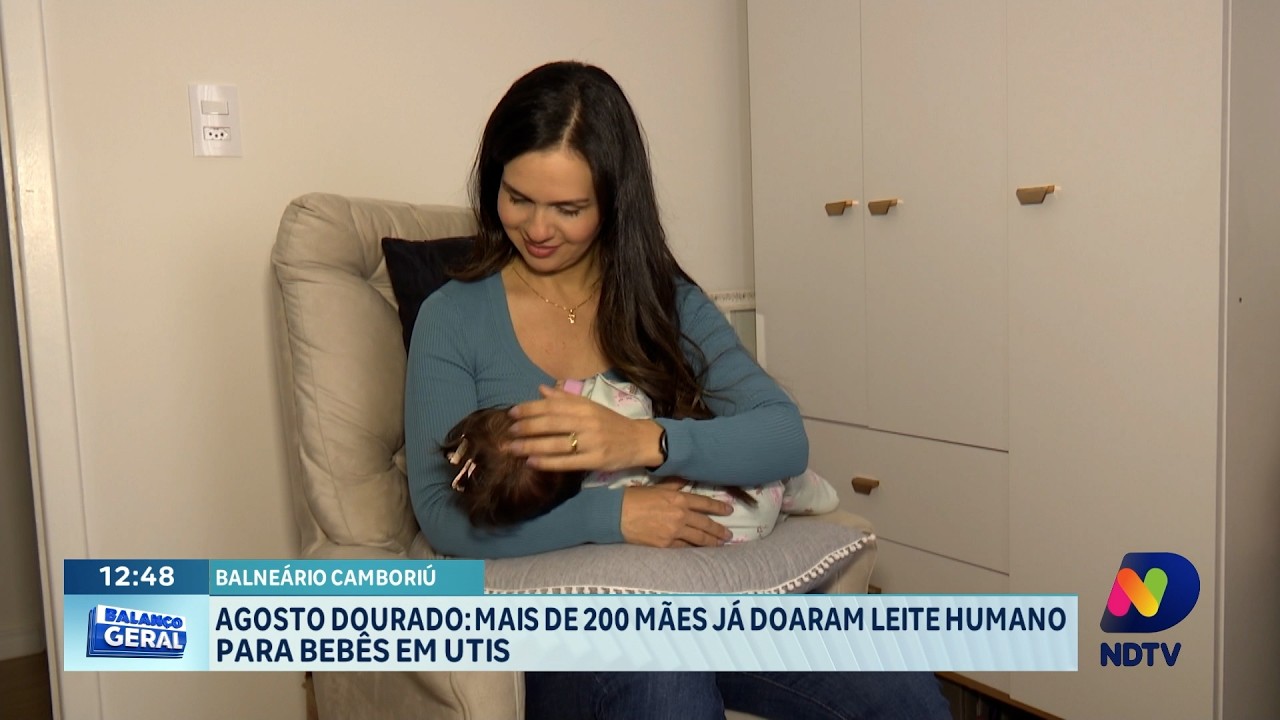 Agosto Dourado: mais de 200 mães já doaram leite humano