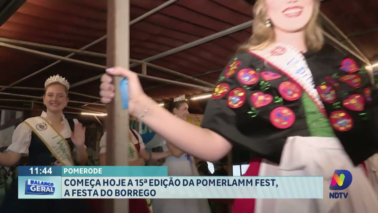 Começa nesta sexta feira em Pomerode a 15ª edição da Pomerlamm Fest, a festa do borrego.