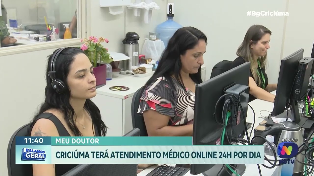 Criciúma amplia acesso à saúde com consultas online 24 horas