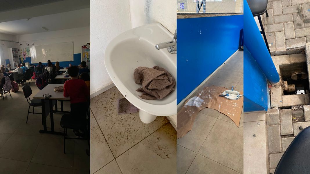 Associação de Professores denuncia que escola municipal está há três dias sem energia elétrica