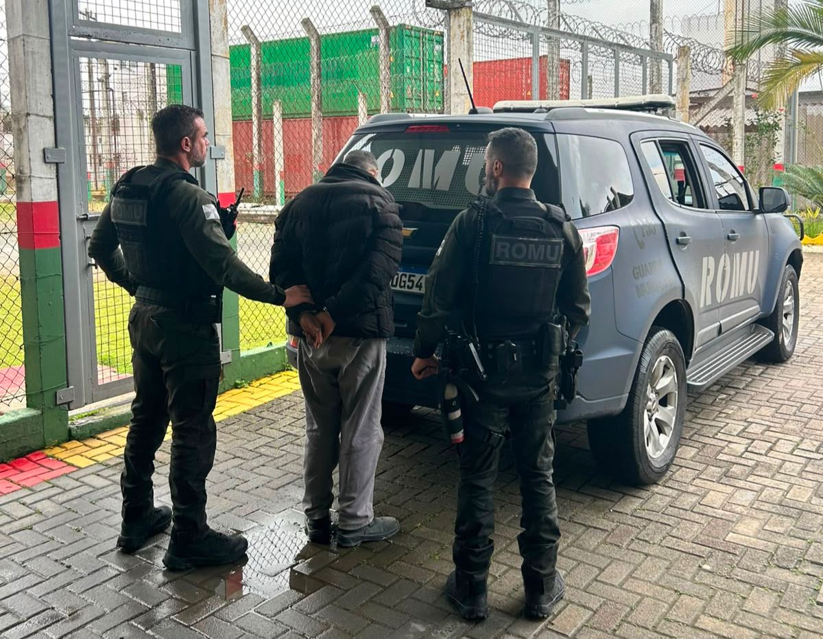 Guarda Municipal prende em Balneário Camboriú traficante foragido de São Paulo