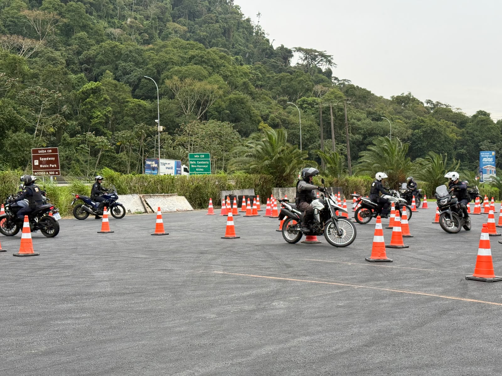 Guarda Municipal de Itapema realiza formatura da 3ª edição do curso de motopatrulhamento