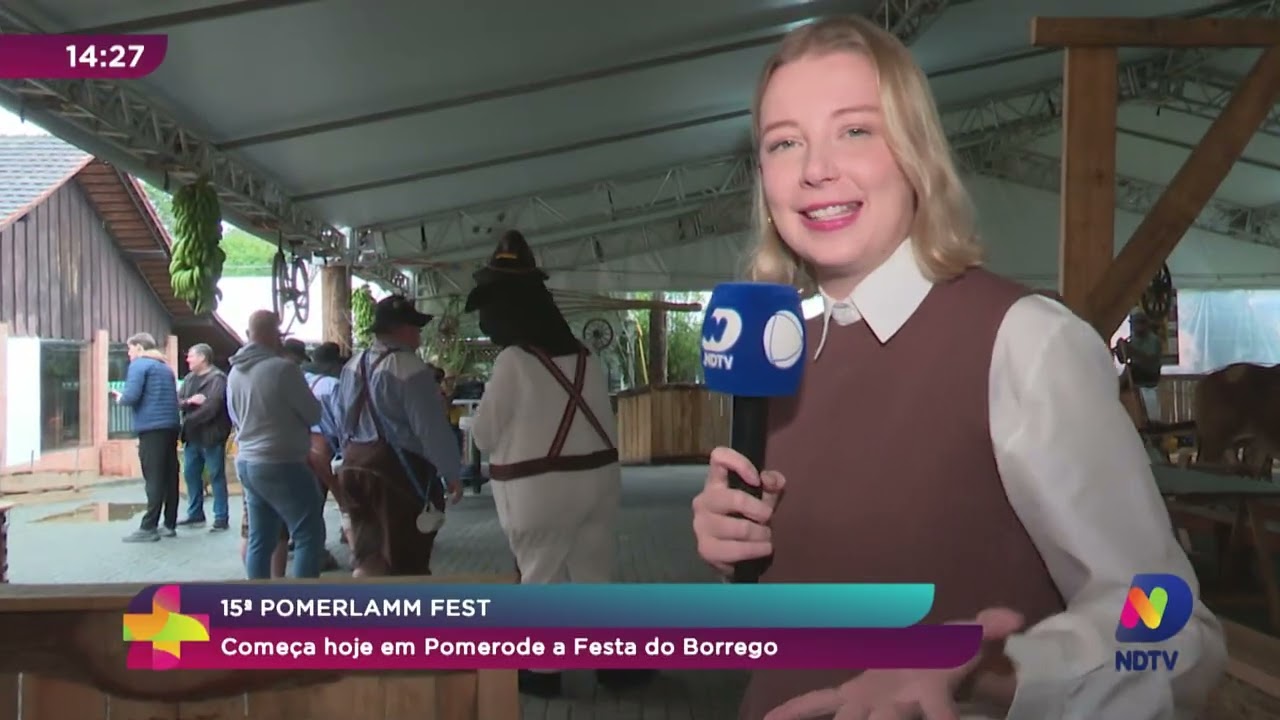 15ª Pomerlamm Fest: Começa hoje em Pomerode a Festa do Borrego