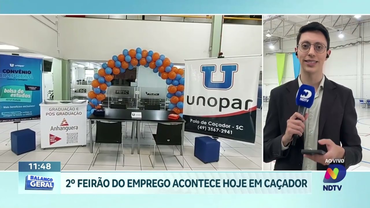 Caçador realiza Feirão do Emprego com mais de 255 vagas