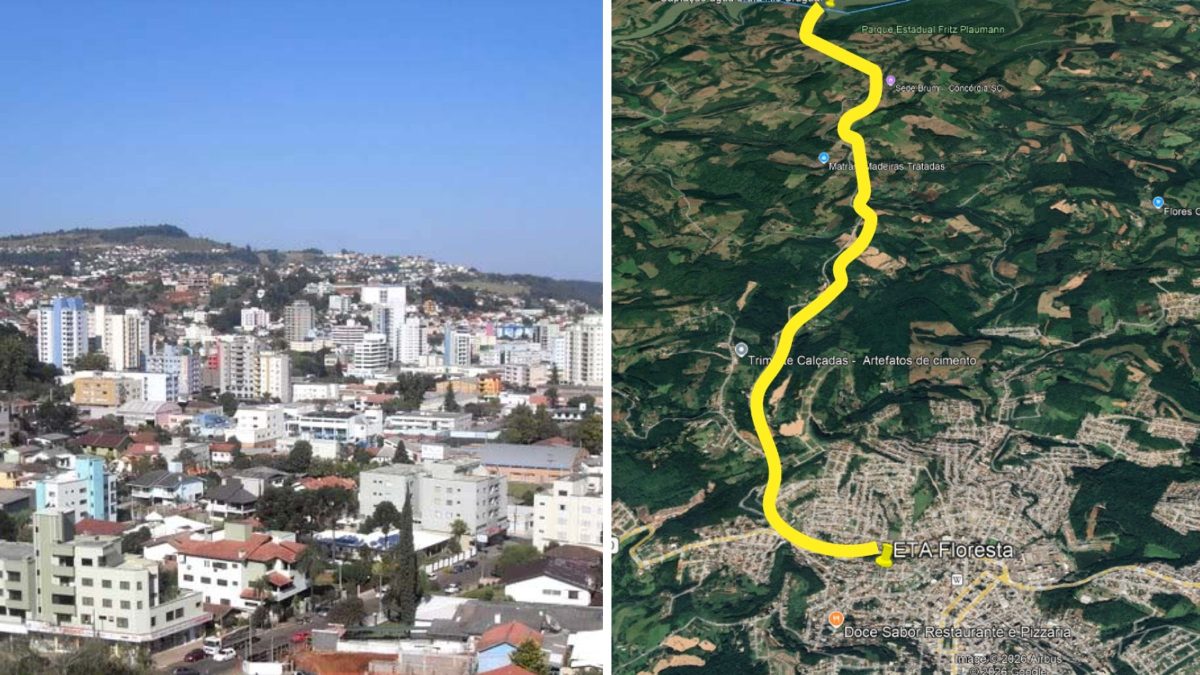 Nova captação de água no Rio Uruguai terá adutora de 14 km com investimento de R$ 30 milhões em SC