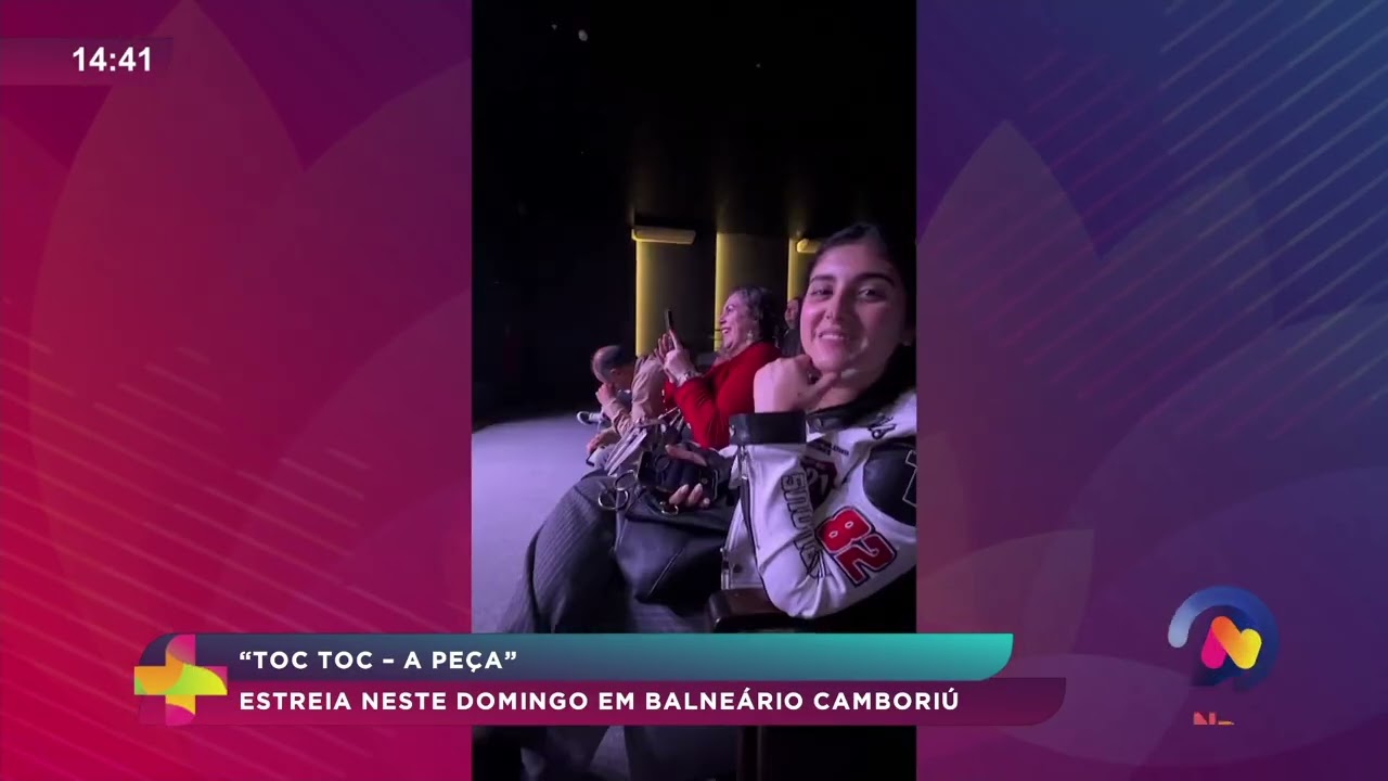 “Toc Toc – A Peça” estreia neste domingo em Balneário Camboriú