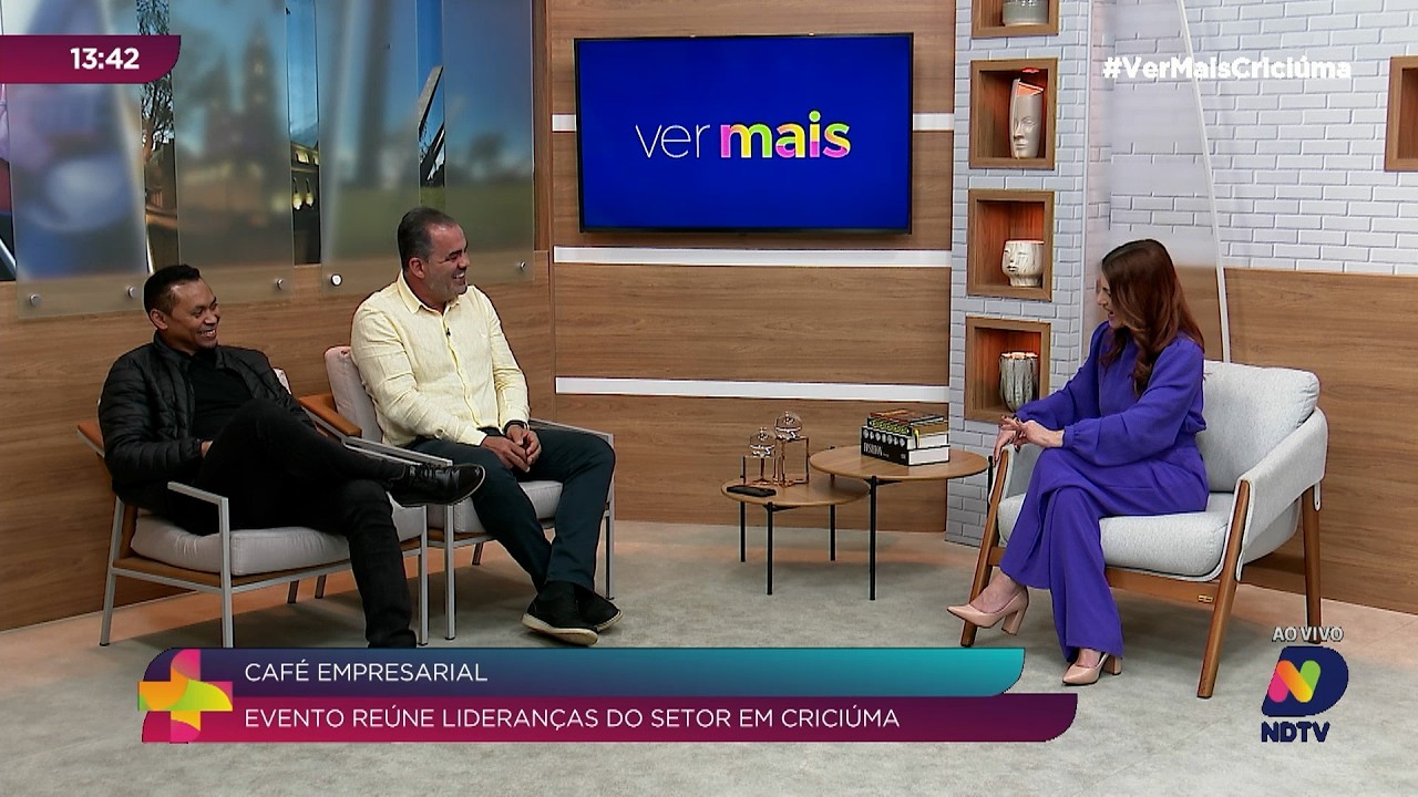 Café empresarial reúne líderes para negócios em Criciúma