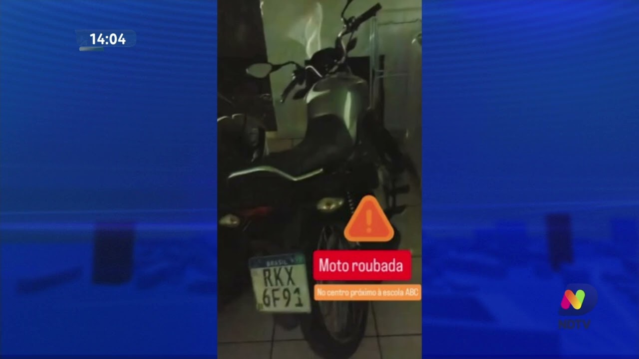 Professora tem moto furtada enquanto trabalhava em creche de Chapecó