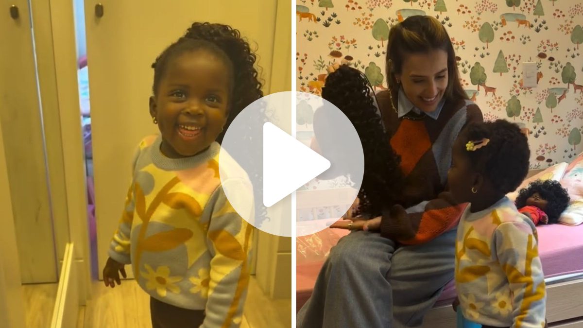 ‘Gosta de brincar de Beyoncé’: Mãe compra extensão de cabelo para filha ficar parecida com diva pop e vídeo viraliza em SC