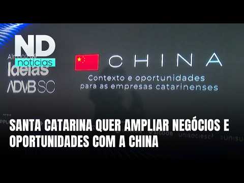 Encontro em Florianópolis debate expansão de negócios entre SC e China